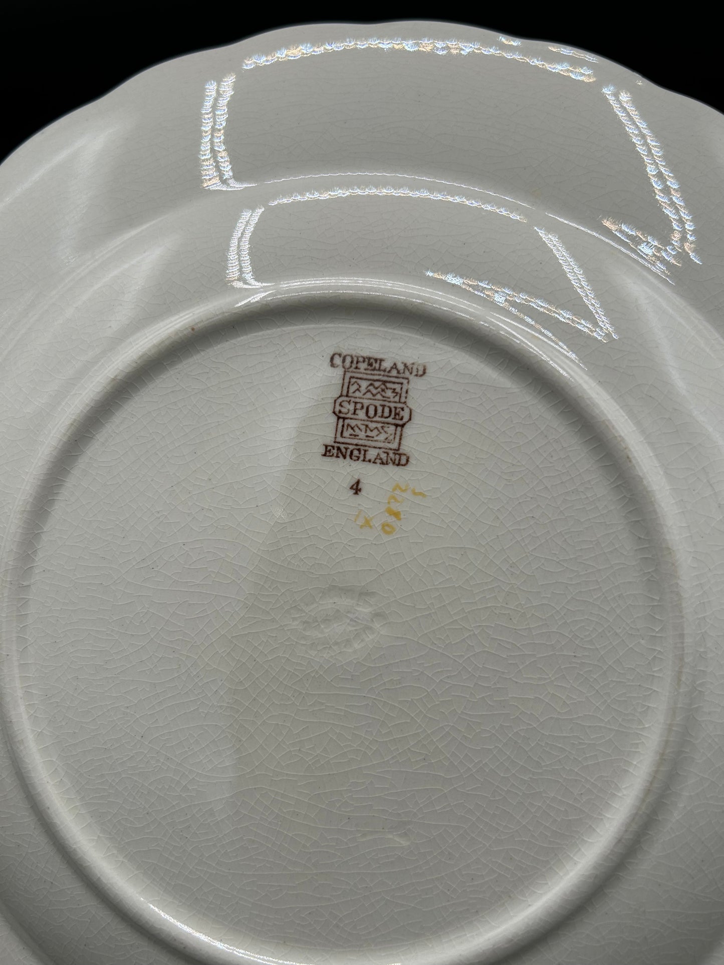 Floral Spode Copeland Plate